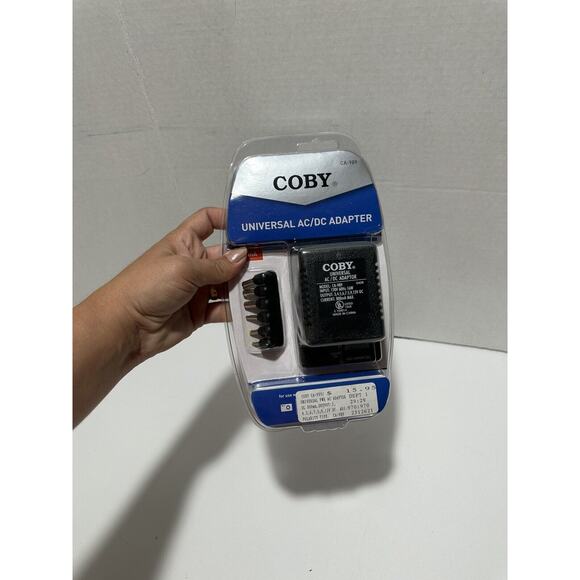 Coby CA-989 AC/DC Power Adapter Output 1.5V 3V 4.5V 5V 6V 7.5V 9V 12V 800mA - Picture 3 of 3